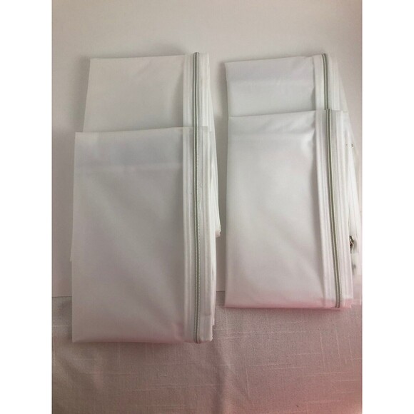 54” PEVA Hanging Translucent Garment Bags with Zipper for Storage 4 Pack - Picture 2 of 2